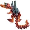 Articulated Spinosaurus Skeleton Rainbow — 3D Printed Articulated Figurines by 3DCentral