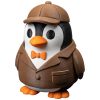 Detective Penguin Figurine – Mystery Collectible — 3D Printed Penguins by 3DCentral