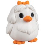 Shih Tzu Penguin Figurine – Cute 3D Printed Animal Mashup Collectible for Desk, Shelf, or Gifting – Quirky Decor for Dog & Penguin Lovers
