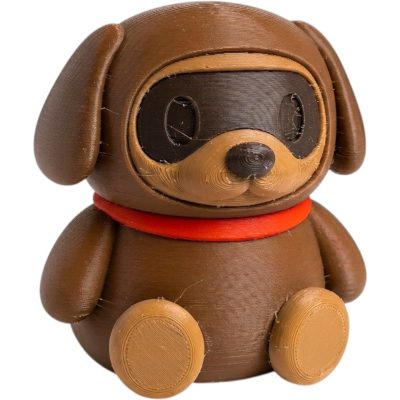 Dachshund Robot Collectible Figurine - Unique Desk Decor for Collectors - Eye-Catching Conversation Starter
