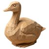 Wood Carved Goose Nordic Figurine – Folk Art — 3D Printed Figurines by 3DCentral