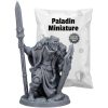 Paladin Male Miniature with Spear and Shield — 3D Printed Articulated Miniatures by 3DCentral