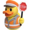 Crossing Guard Duck Figurine — 3D Printed Ducks by 3DCentral