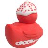 Red Velvet Cupcake Duck Figurine with Frosting Detail — 3D Printed Ducks by 3DCentral