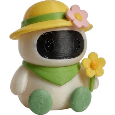 Spring Robot Collectible Figurine - Unique Desk Decor for Collectors - Conversation Starter