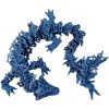Wicked Dragon Halloween Figurine – Articulated Fantasy Creature Collectible, Spooky Décor, Print-in-Place Collectible Figurine – 3D Printed in Canada — 3D Printed Collectible by 3DCentral
