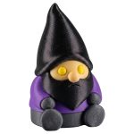 Cursed Gnome Figurine – Sad Gnome Desk Buddy for Office, Shelf or Gaming Setup | Gothic Fantasy Gnome Decor for Adults & Collectors