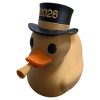 2026 New Year Duck Figurine — 3D Printed Ducks by 3DCentral