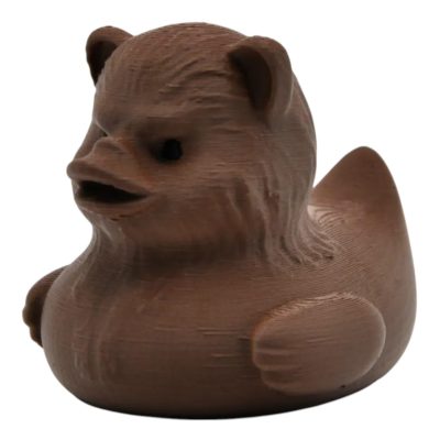 Forest Creature Duck Figurine – Furry Woodland-Inspired Collectible for Fantasy Fans, Rustic Shelf or Desk Decor – 3D Printed in Canada — 3D Printed Collectible by 3DCentral