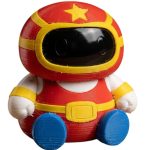 Wrestling Robot Collectible Figurine - Unique Desk Decor for Collectors for Adults