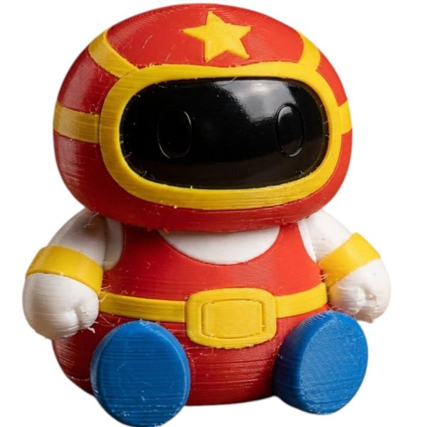 Figurine de robot lutteur de collection