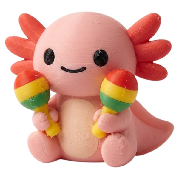 Axolotl maracas musical