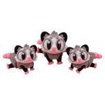 5-Pack Mini Baby Opossum Figurines – Articulated Desk Pet Critters, Collectible Pocket Marsupials, Desk Figurines for Teens & Adults – 2 Inch Poseable Figures