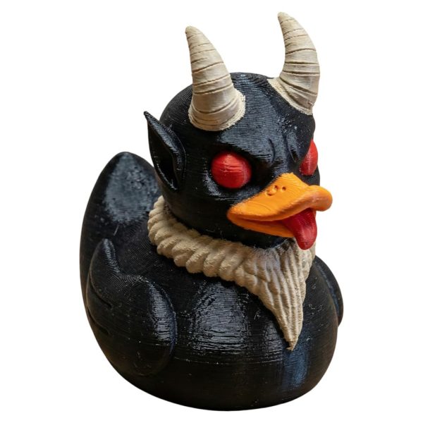 Krampus Devil Duck Figurine | Gothic Holiday
