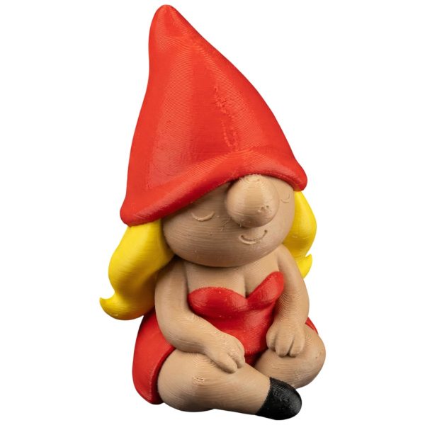 Pin-Up Gnome Figurine – Whimsical Decor