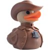 Western Sheriff Duck Figurine – Funny Cowboy Duck for Dashboard, Desk, and Ducking Jeeps – Wild West Collectible Décor Gift – PLA Eco-Friendly – 3D Printed in Canada — 3D Printed Collectible by 3DCentral