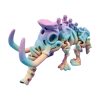 Skeleton Mammoth Articulating Figurine — 3D Printed Dinosaurs & Prehistoric by 3DCentral
