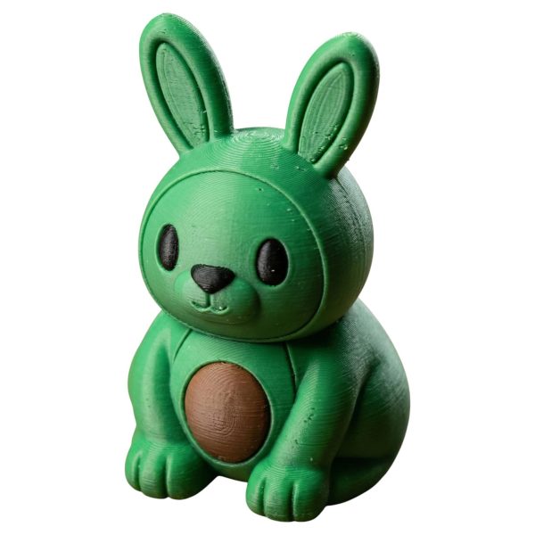 Avocado Bunny Kawaii Figurine