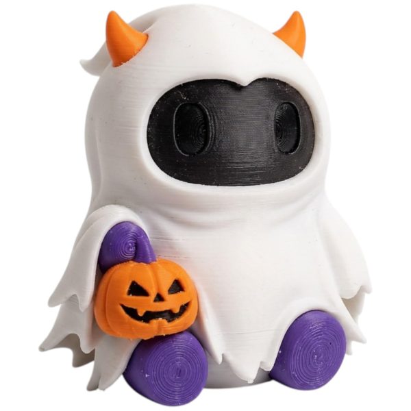 Spooky Ghost Robot Collectible