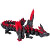 Articulated CrystalWing Dragon Figurine – Ruby Inferno – Desk Collectible for Teens & Adults – Decorative Display & Collectible – 3D Printed in Canada — 3D Printed Collectible by 3DCentral