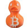 Bitcoin Duck Figurine — 3D Printed Ducks by 3DCentral