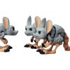 Poseable Jerboa Articulated Figurine — 3D Printed Articulated Figurines by 3DCentral