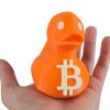 Bitcoin Duck Figurine — 3D Printed Ducks by 3DCentral