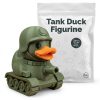 Tank Duck Figurine – Military — 3D Printed Ducks by 3DCentral