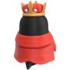 Royal Penguin Figurine with Crown and Cape — 3D Printed Penguins by 3DCentral