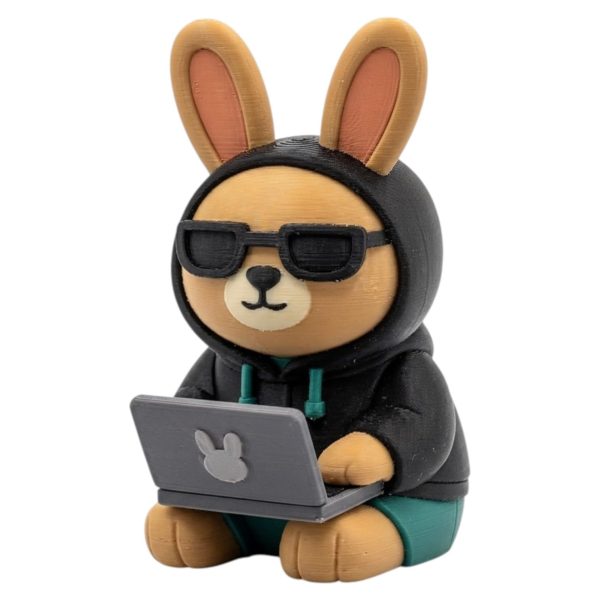 Lapin hackerman techno