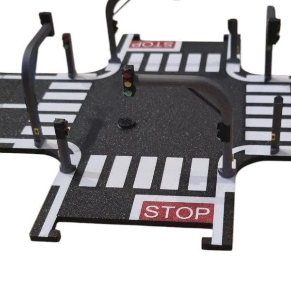Modular Hot Wheels Road & Intersection Set