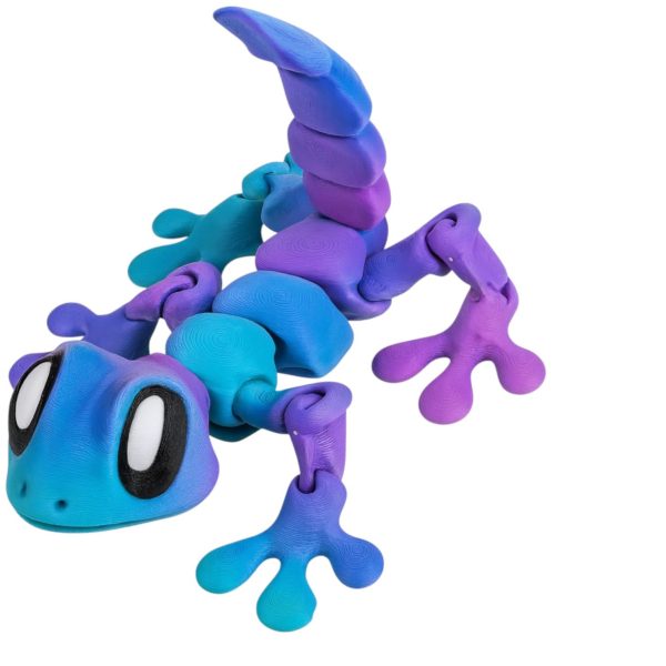 Gecko magnétique articulé