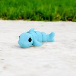 Tiny Baby Shark Figurines – Pack of 5 Mini Articulated Collectibles for Desk or Shelf – Cute Ocean Animal Collectibles for Teens & Adults