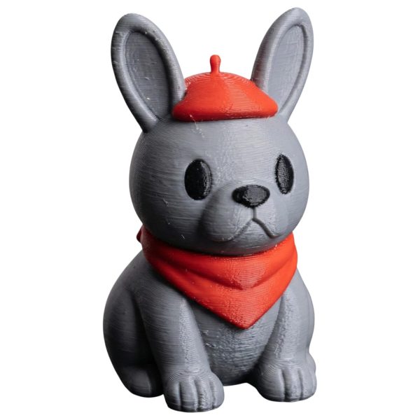 French Bulldog Bunny with Beret