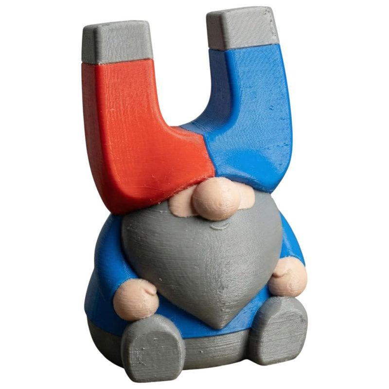 Magnet Gnome Science Figurine