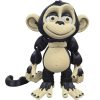 Articulated Monkey Figurine Black — 3D Printed Articulated Figurines by 3DCentral
