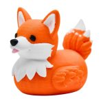 Corgi Duck Figurine - Cute Dashboard Duck for Jeep Ducking - Unique Rubber Ducks - Collectible Duck for Cruise Ship Hiding - Car Ornament Decoration