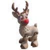 Red-Nosed Reindeer Figurine – Articulated Holiday Collectible — 3D Printed Articulated Figurines by 3DCentral