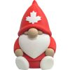 Canada Gnome Maple Leaf Decor – Patriotic Gift — 3D Printed Gnomes by 3DCentral