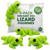 Mini Baby Lizard Figurines Set of 5 — 3D Printed Figurines by 3DCentral