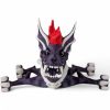 3DCENTRAL.CA Articulated Hellhound Figurine – Movable Desk Toy for Decorative Display, Focus, Anxiety, ADHD – Collectible Mythical Sensory Tool for Teens and Adults – 3D Printed in Canada — 3D Printed Collectible by 3DCentral