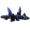 Articulated CrystalWing Dragon Figurine – Dragonstone Abyss – Desk Collectible for Teens & Adults – Decorative Display & Collectible – 3D Printed in Canada — 3D Printed Collectible by 3DCentral