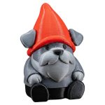 Schnauzer Gnome Figurine – Cute Miniature Dog Garden Gnome Decor for Desk, Shelf or Fairy House – Whimsical Pet Sculpture Gift for Dog Lovers