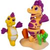 Colorful Articulated Sea Horse Figurine — 3D Printed Articulated Figurines by 3DCentral