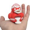 Red Velvet Cupcake Duck Figurine with Frosting Detail — 3D Printed Ducks by 3DCentral