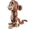 Articulated Monkey – Interactive Desk Buddy — 3D Printed Articulated Figurines by 3DCentral