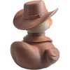Western Sheriff Duck Figurine – Funny Cowboy Duck for Dashboard, Desk, and Ducking Jeeps – Wild West Collectible Décor Gift – PLA Eco-Friendly – 3D Printed in Canada — 3D Printed Collectible by 3DCentral