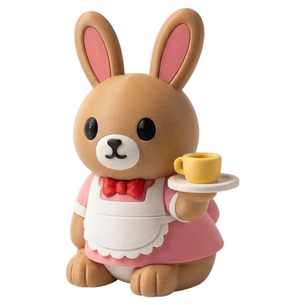 Waitress Bunny Server Gift