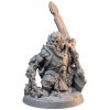 Savage Dwarf Dark Knight Miniature — 3D Printed Articulated Miniatures by 3DCentral