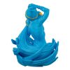 Aquarius Zodiac Figurine Gold Accents — 3D Printed Figurines by 3DCentral